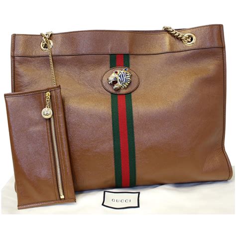 gucci brown bag|Gucci shoulder tote bag.